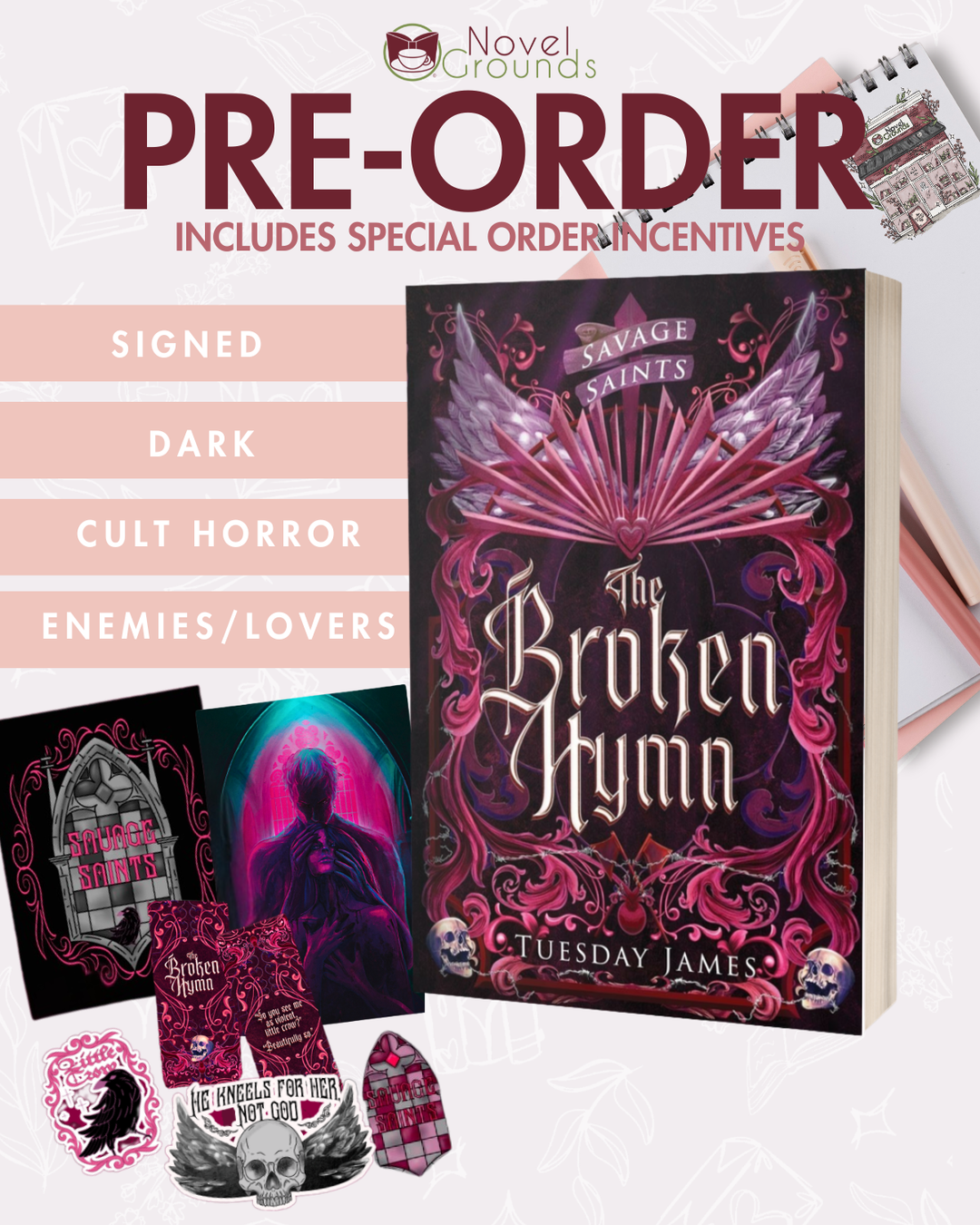 Pre-Order: Savage Saints: The Broken Hymn