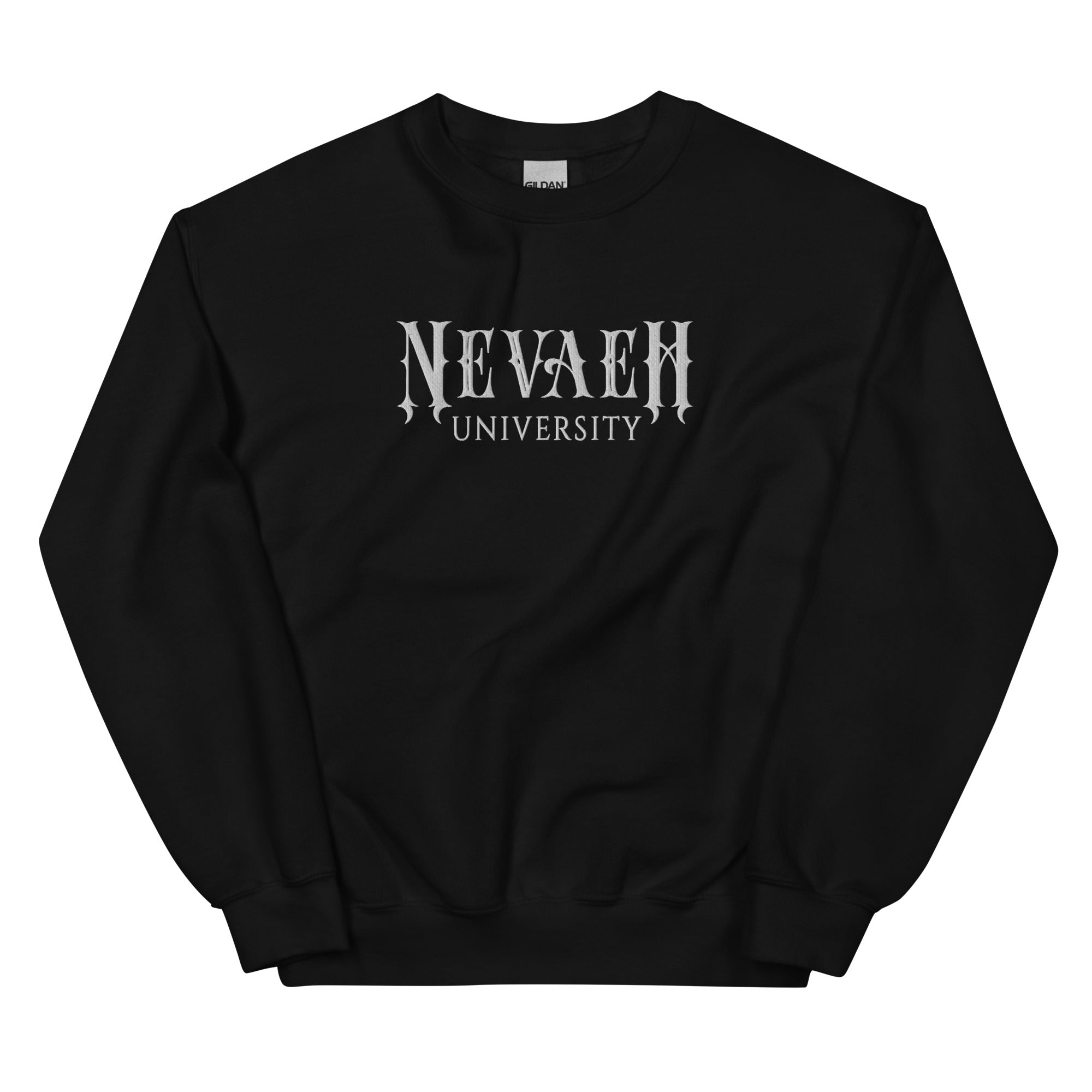 Nevaeh University Embroidered Unisex Sweatshirt – Novel Grounds