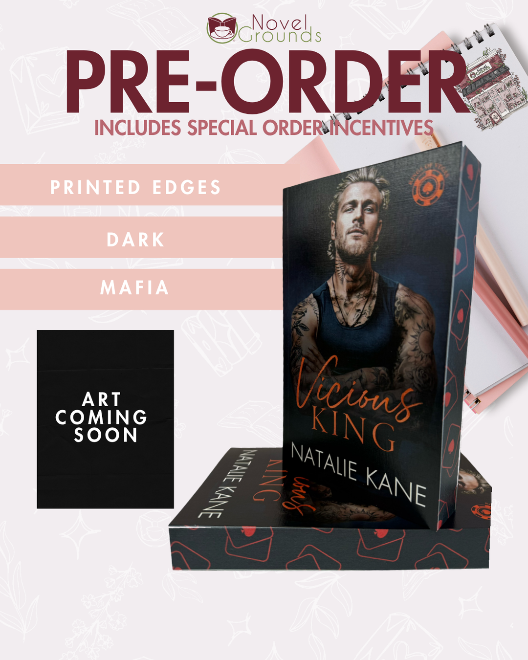 Pre-Order: Vicious King: A Dark Mafia Romance (Kings of Vegas Book 4)