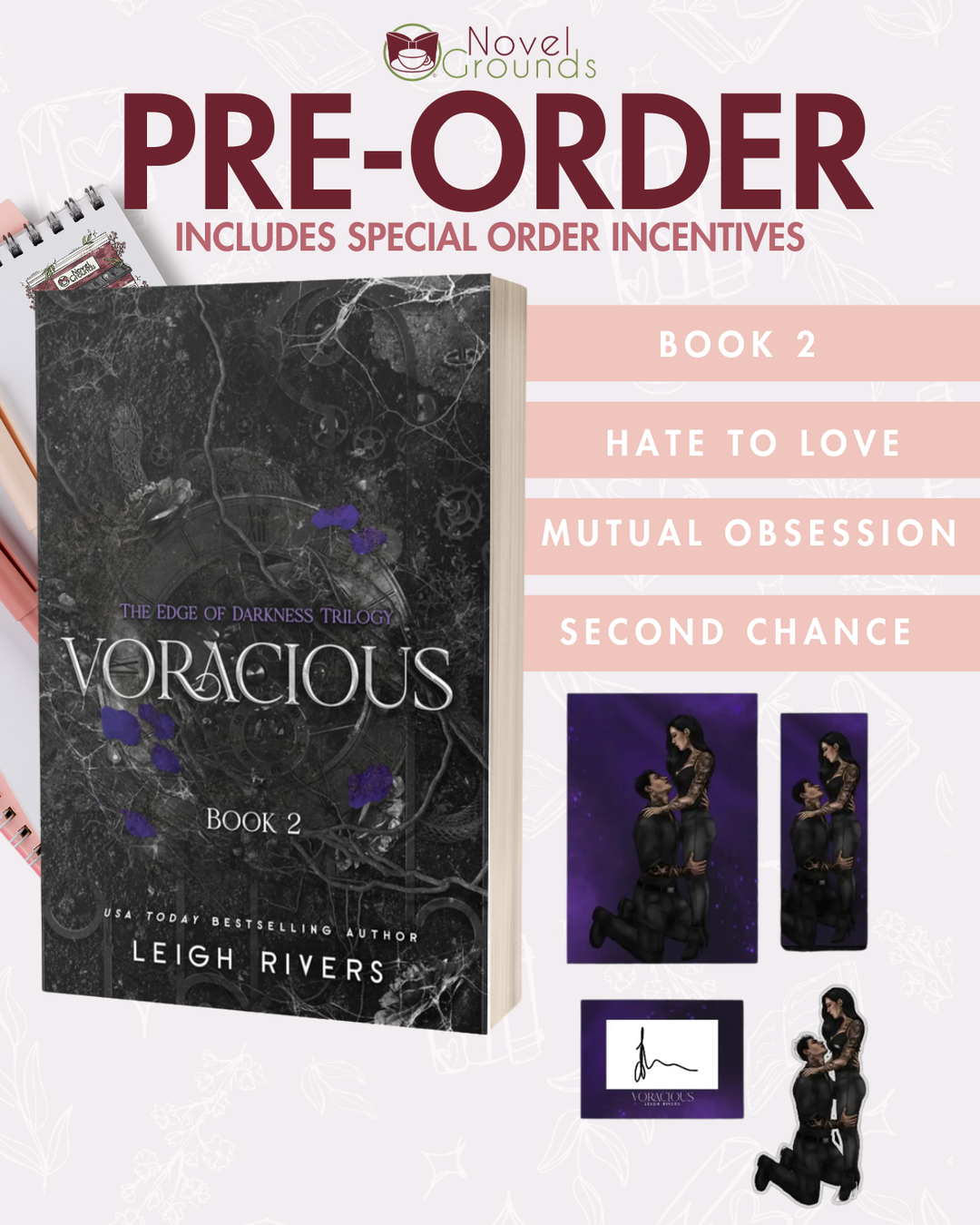 Pre-Order: Voracious: Edge of Darkness, Book 2