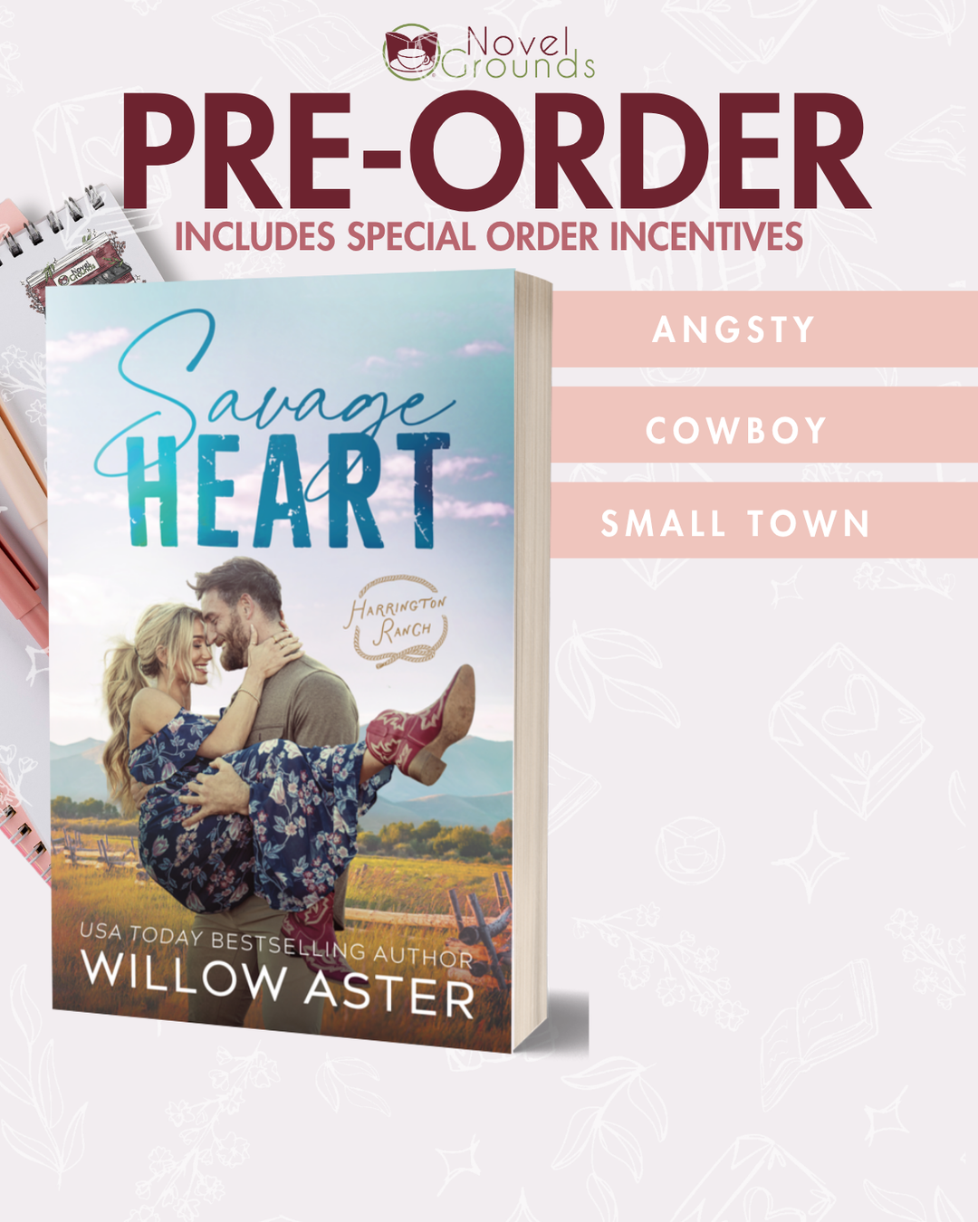 Pre-Order: Savage Heart (Harrington Ranch)