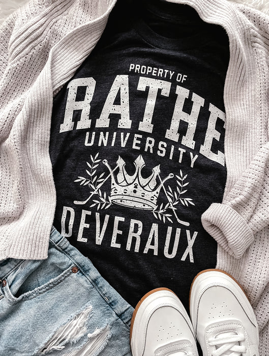 Camiseta unisex Amo Jones y Meagan Brandy - Universidad de Rathe