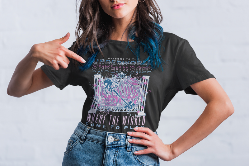 Katee Robert: The Underworld Club Unisex t-shirt - Novel Grounds