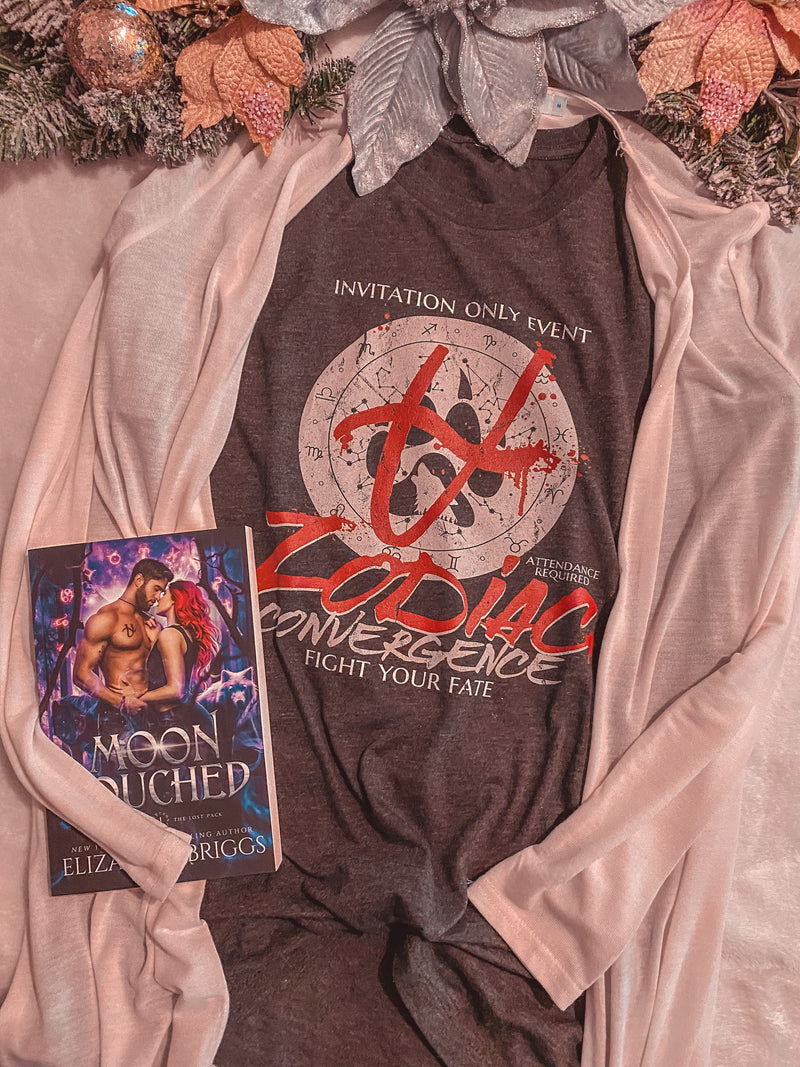 Elizabeth Briggs - Zodiac Wolves Convergence Unisex t-shirt