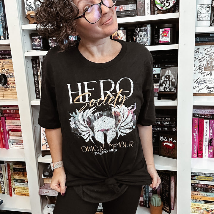 Jessica Florence: La camiseta unisex de la Sociedad de Héroes