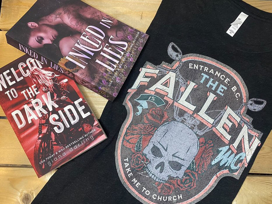 Giana Darling: The Fallen Men Church Unisex t-shirt - Novel Grounds