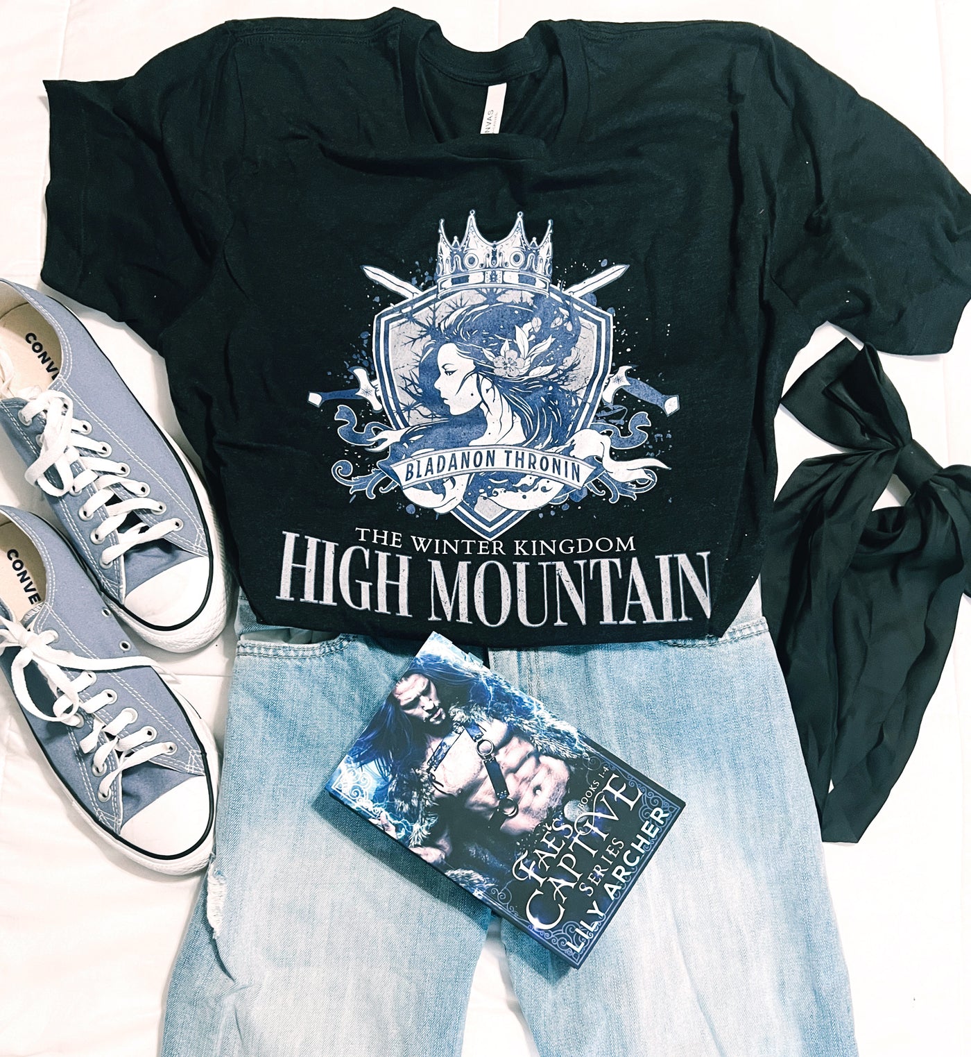 Lily Archer: Fae's Captive - High Mountain Unisex t-shirt