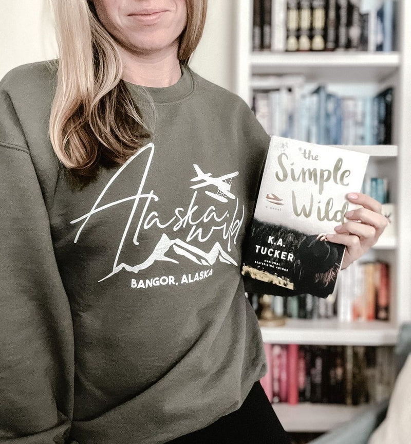KA Tucker - Alaska Wild Logo Unisex Sweatshirt - Novel Grounds
