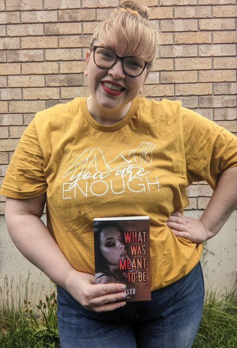 Q.B. Tyler: You Are Enough Unisex t-shirt - Novel Grounds