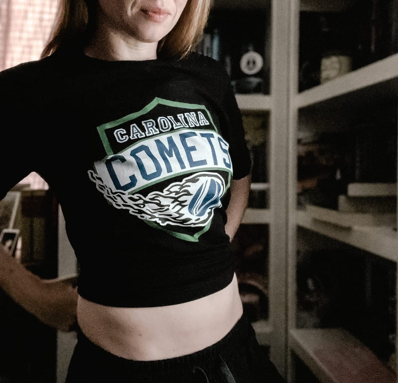 Teagan Hunter - Carolina Comets: Short-Sleeve Unisex T-Shirt - Novel Grounds