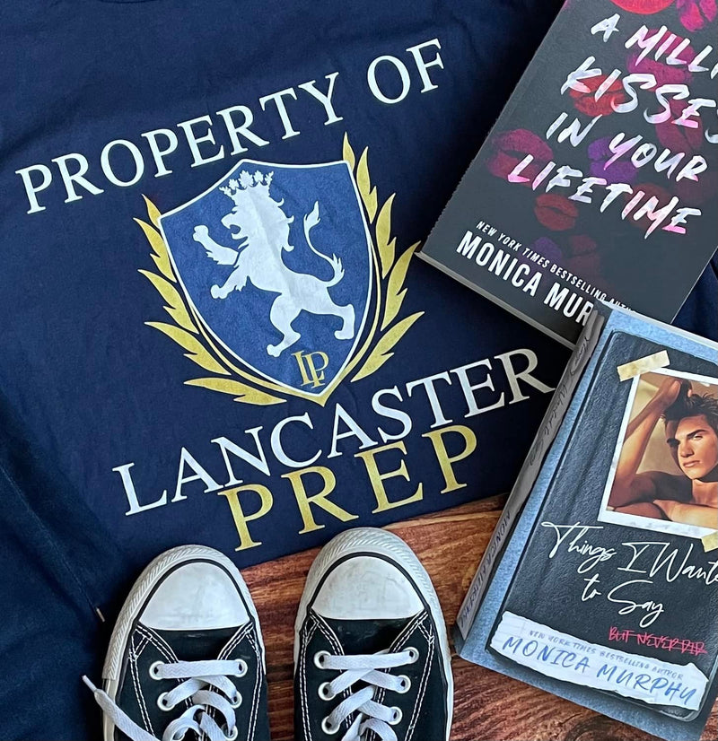 Monica Murphy - Lancaster Prep Unisex t-shirt - Novel Grounds