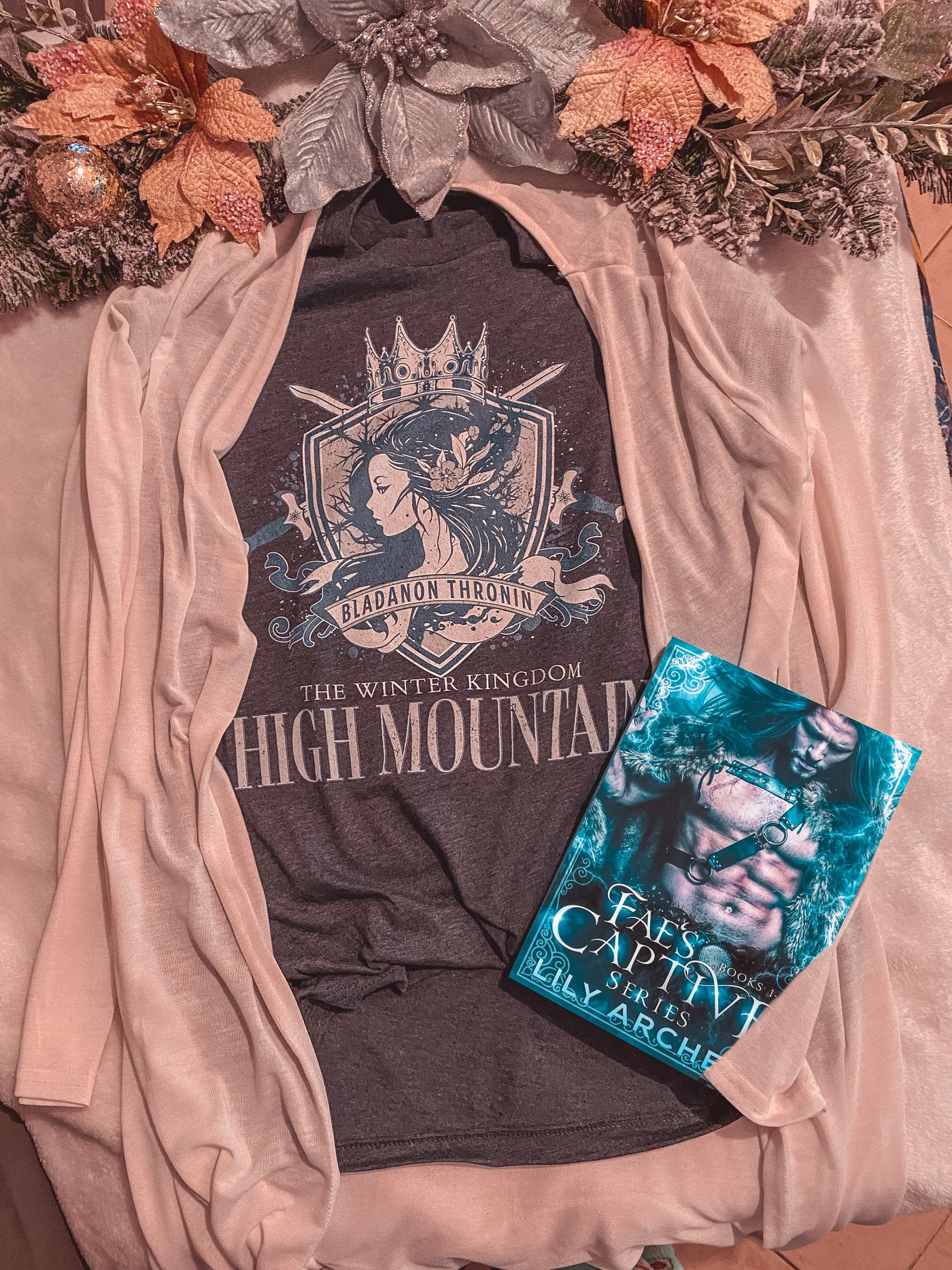 Lily Archer: Fae's Captive - High Mountain Unisex t-shirt