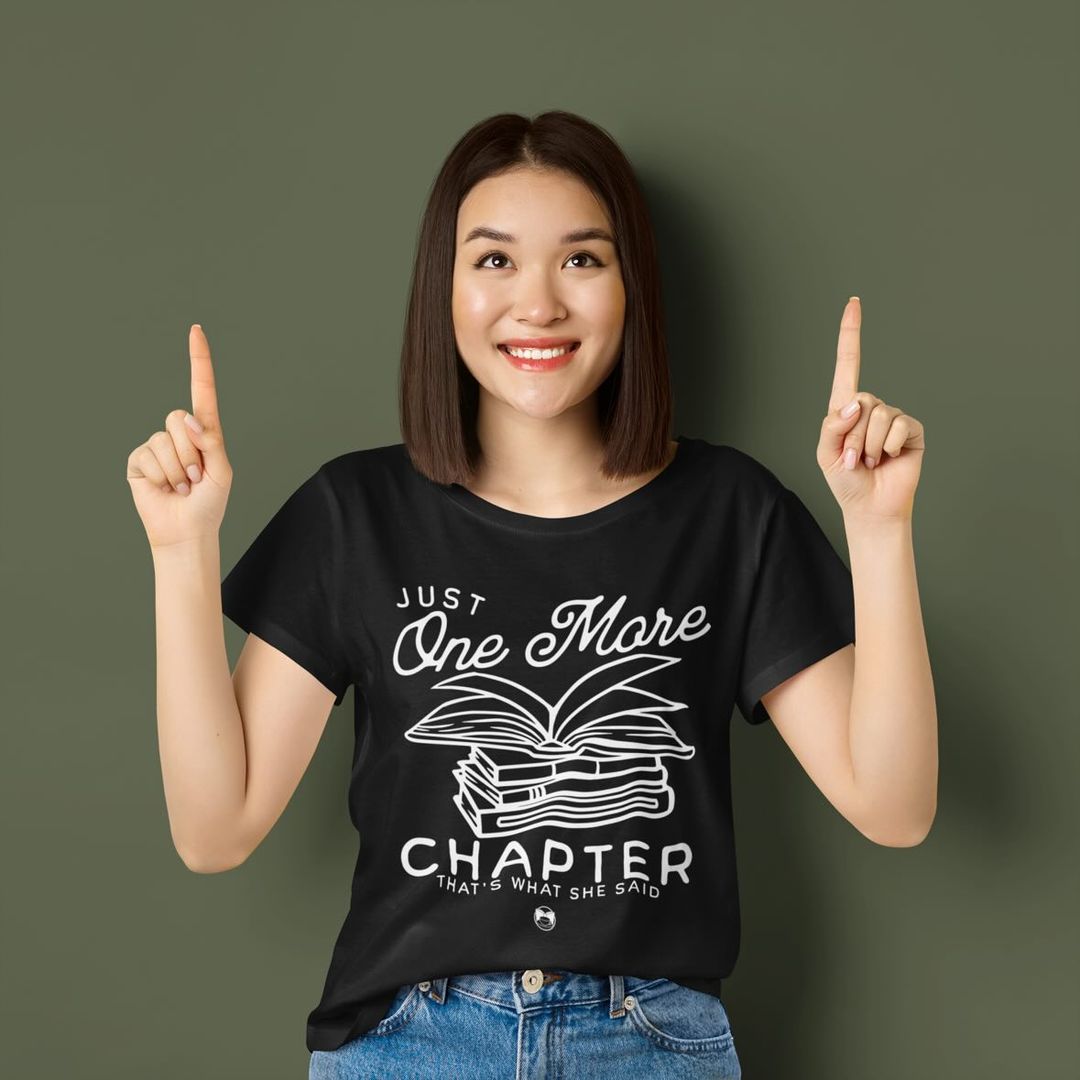 One More Chapter Unisex t-shirt - Novel Grounds