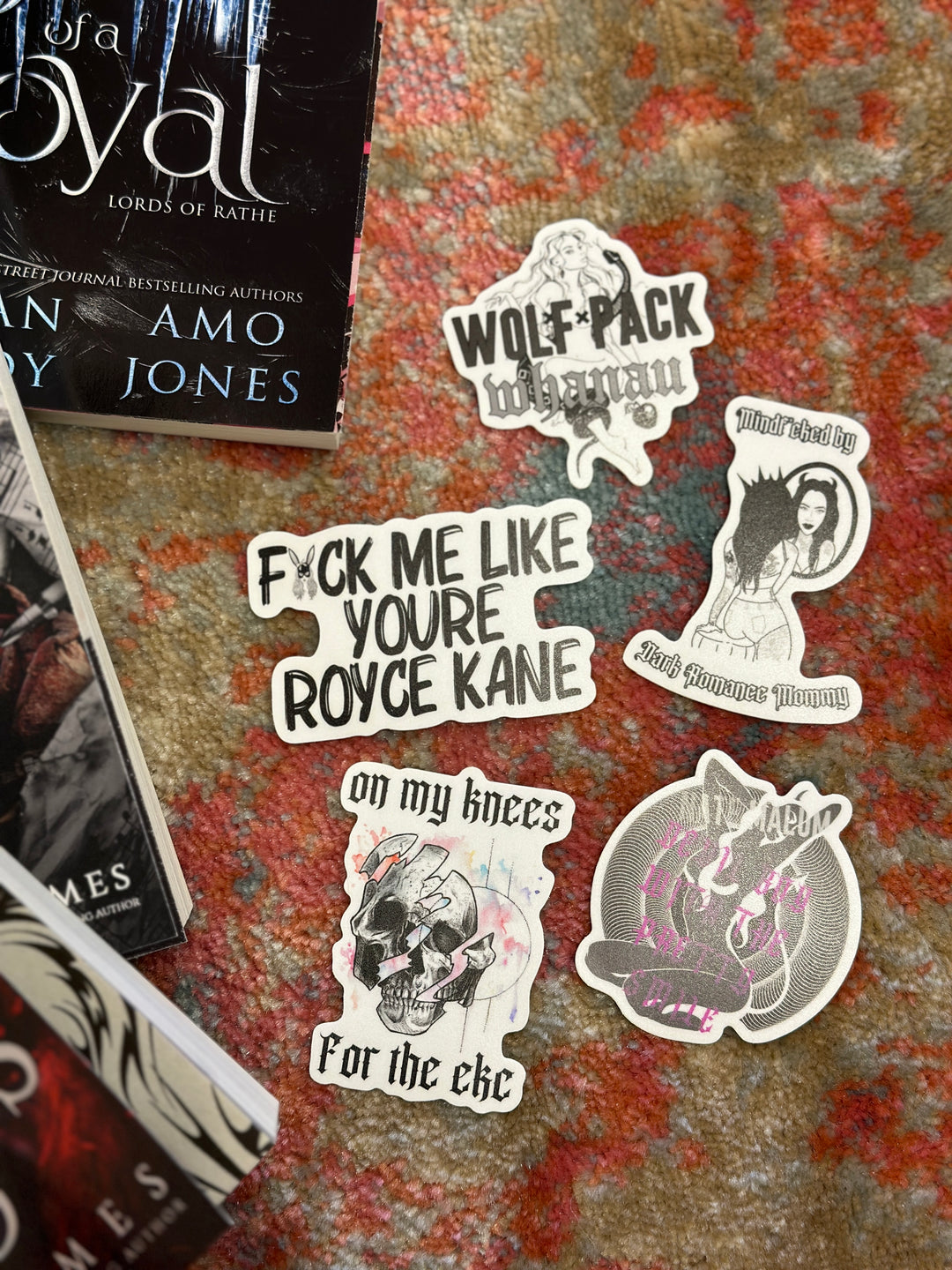 Amo Jones: The New Stuff Sticker Pack