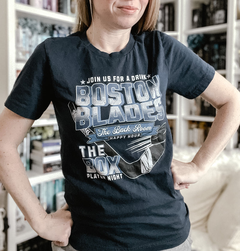 Maria Luis Blades Hockey Unisex t-shirt - Novel Grounds