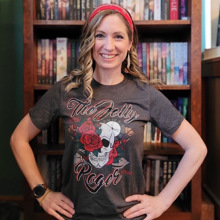 Emily McIntire - The Jolly Roger Unisex t-shirt - Novel Grounds