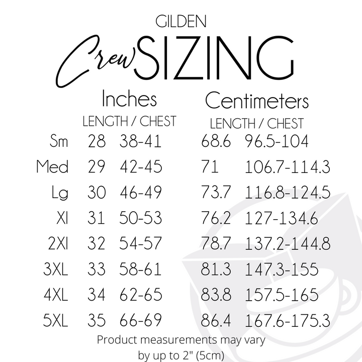 a list of measurements for children's clothing