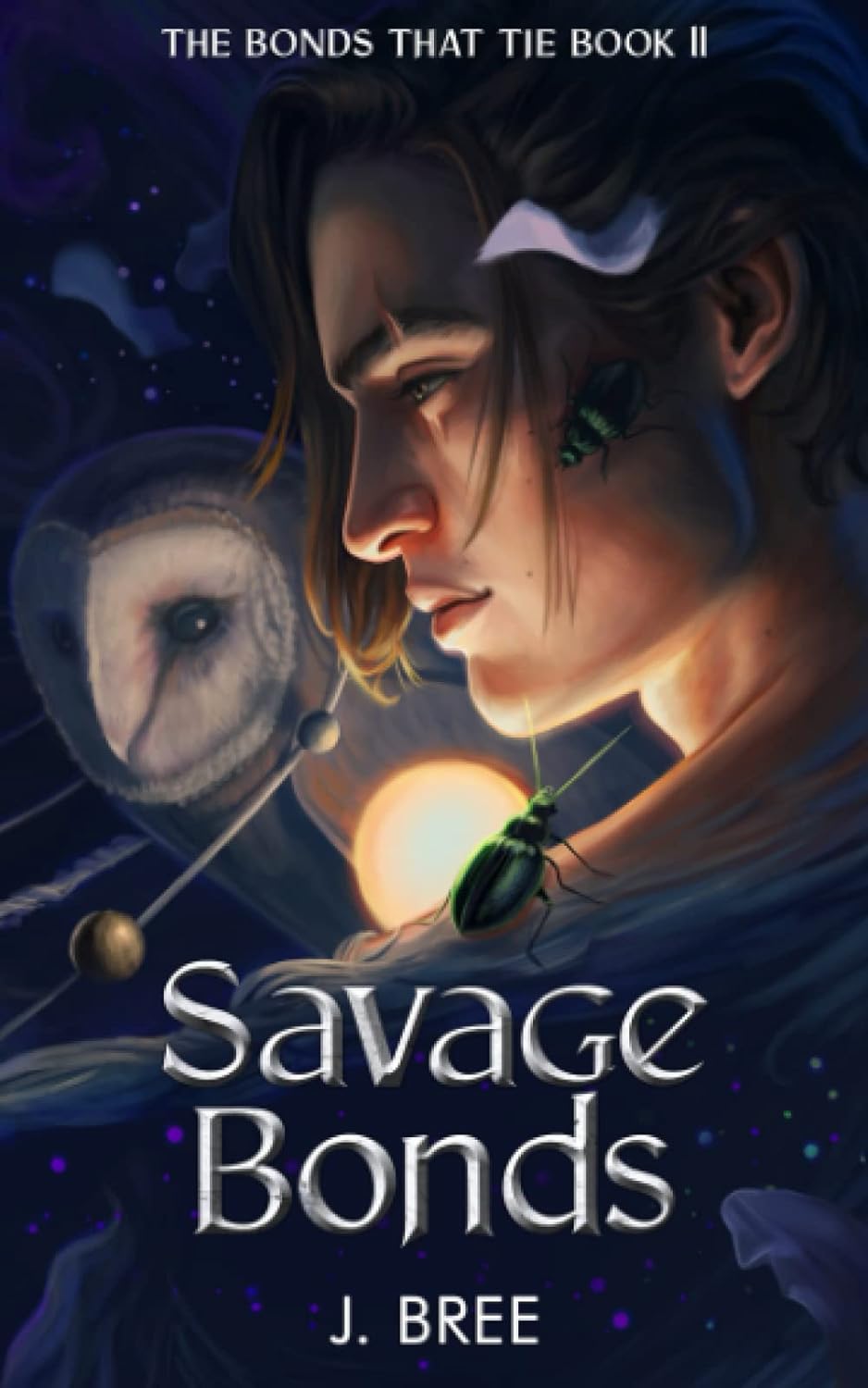 the cover of the book savace bonds