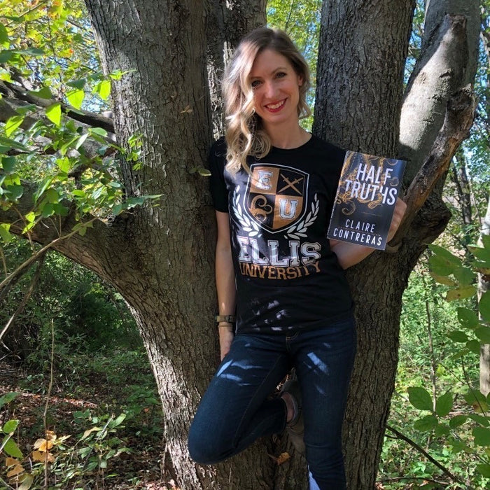 Claire Contreras - Ellis University Unisex T-Shirt - Novel Grounds