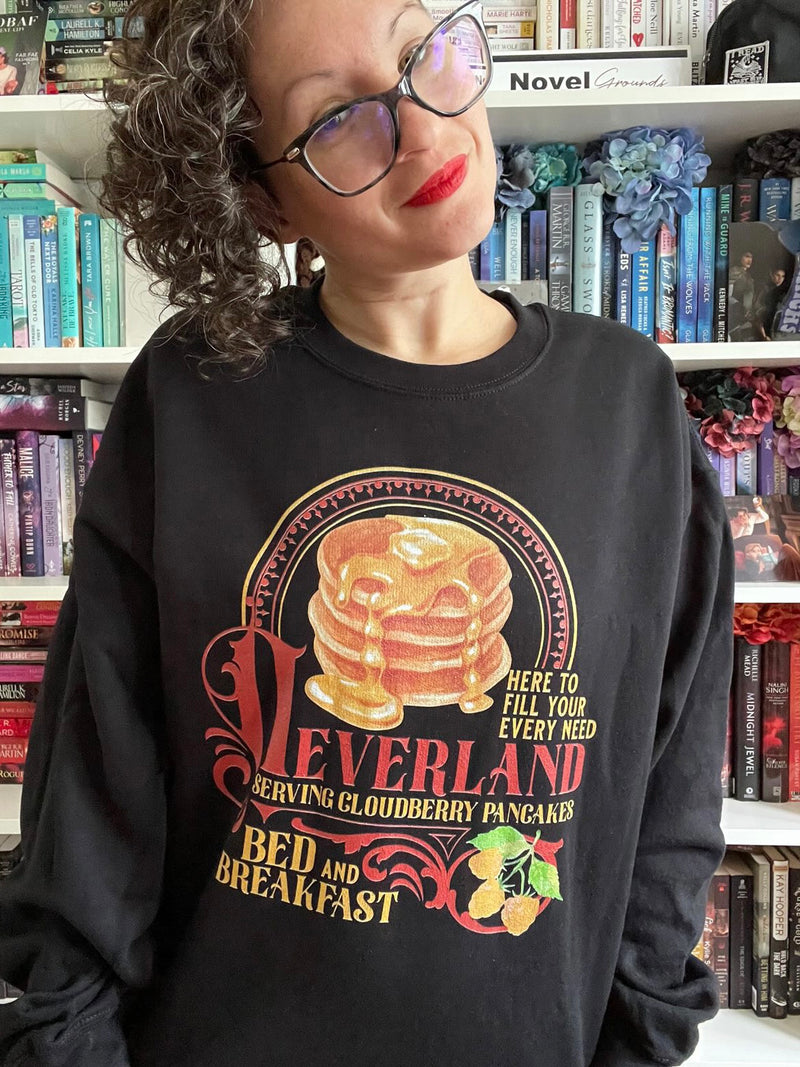 Nikki St. Crowe- Neverland B&B Unisex Sweatshirt - Novel Grounds