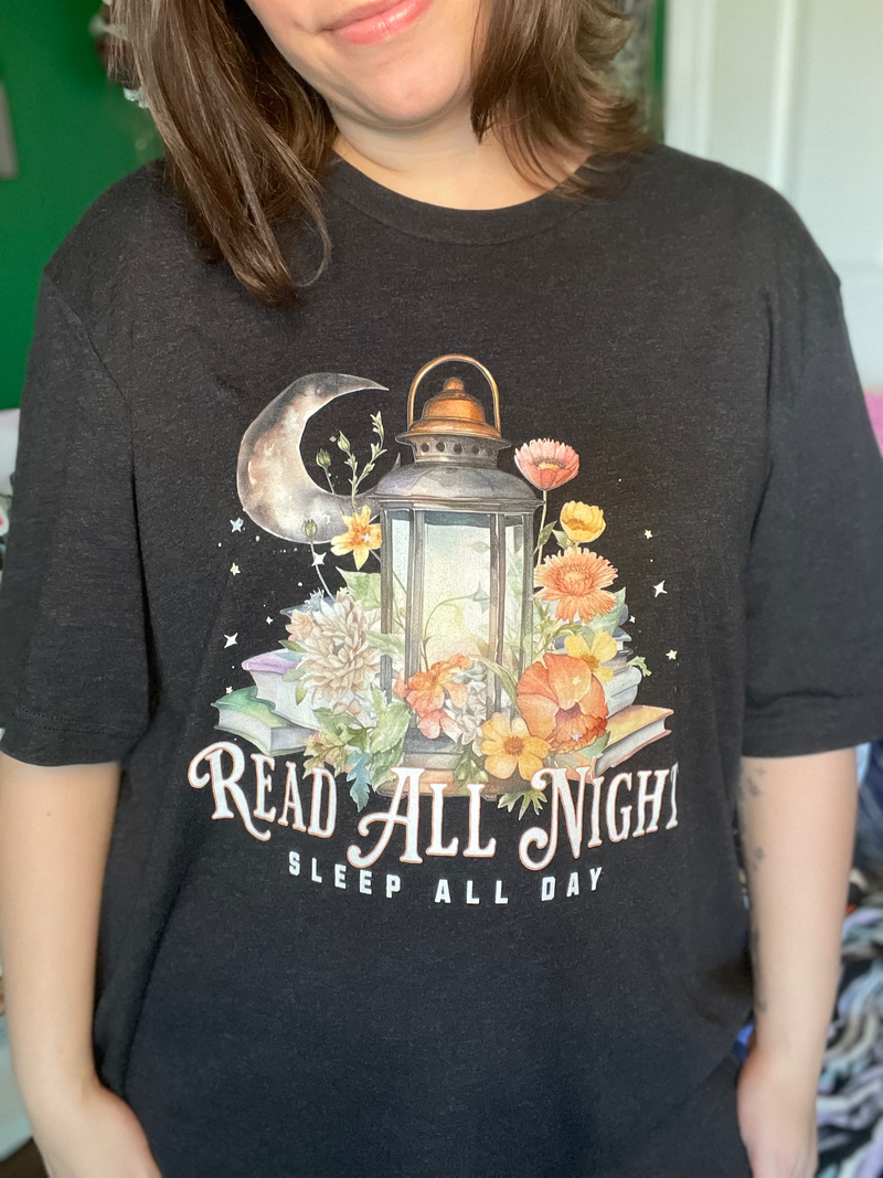 Read All Night Unisex t-shirt