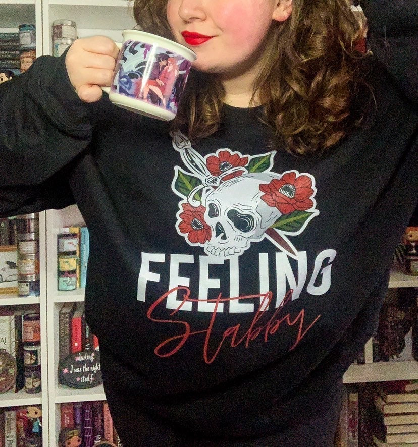 Feeling Stabby Unisex Sweatshirt - Novel Grounds