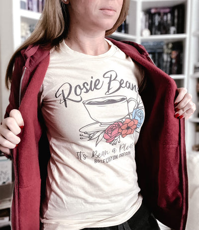 Corinne Michaels- Rosie Beans Unisex t-shirt - Novel Grounds