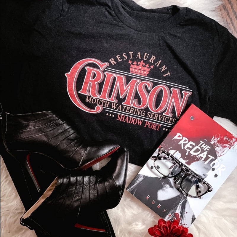 Runyx - Crimson Restaurant Unisex t-shirt - Novel Grounds