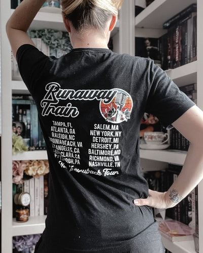 Katie Ashley - Runaway Train Tour Short-sleeve unisex t-shirt - Novel Grounds