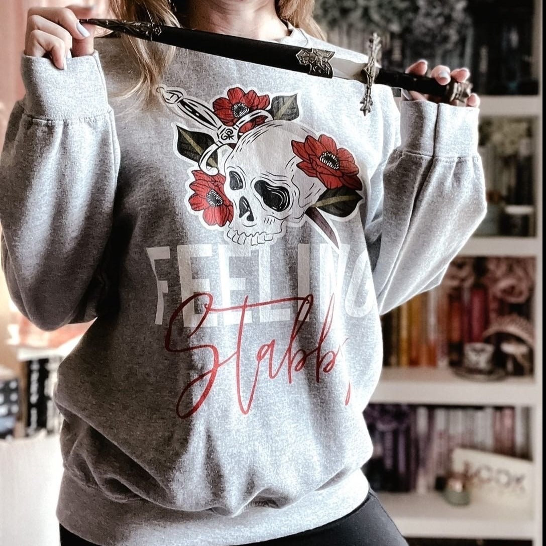 Feeling Stabby Unisex Sweatshirt - Novel Grounds