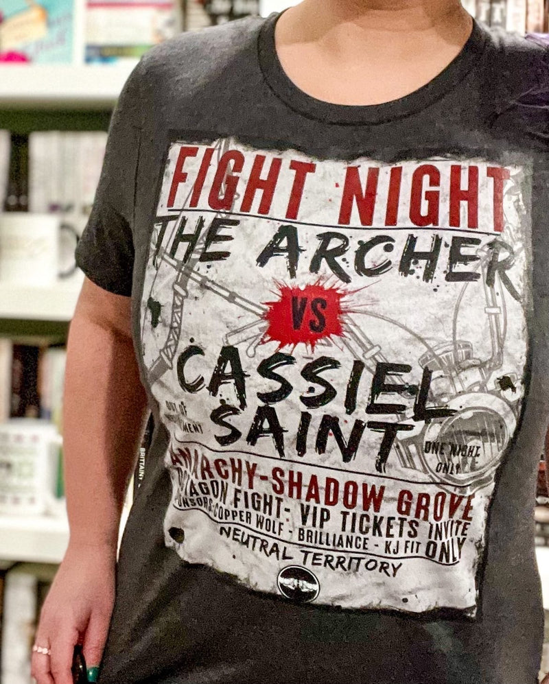 Tate James: Archer/Cas Fight Unisex T-Shirt - Novel Grounds