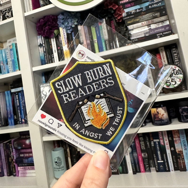 Slow Burn Readers Club Patch - Novel Grounds