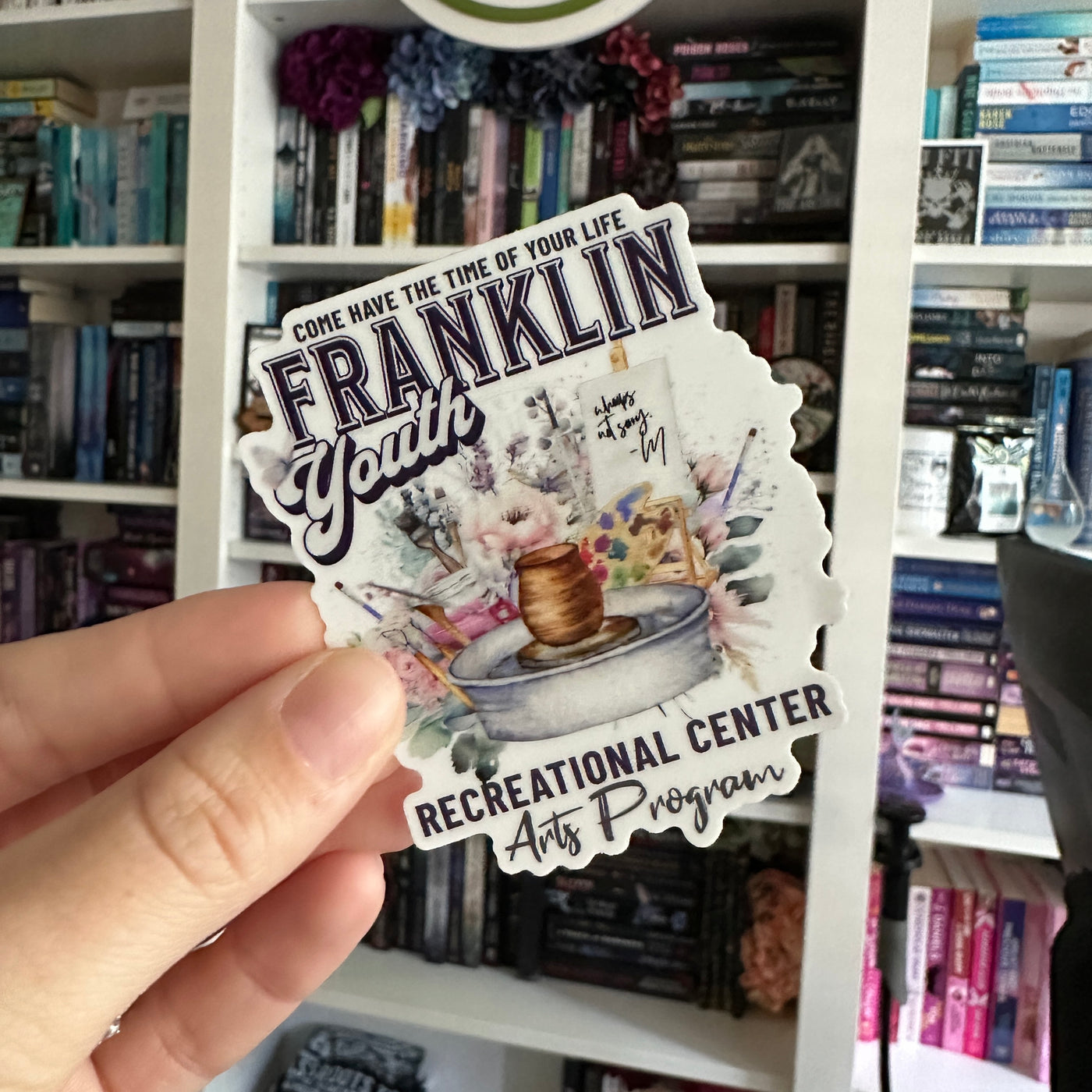 Brit Benson: Franklin Youth Center Sticker - Novel Grounds