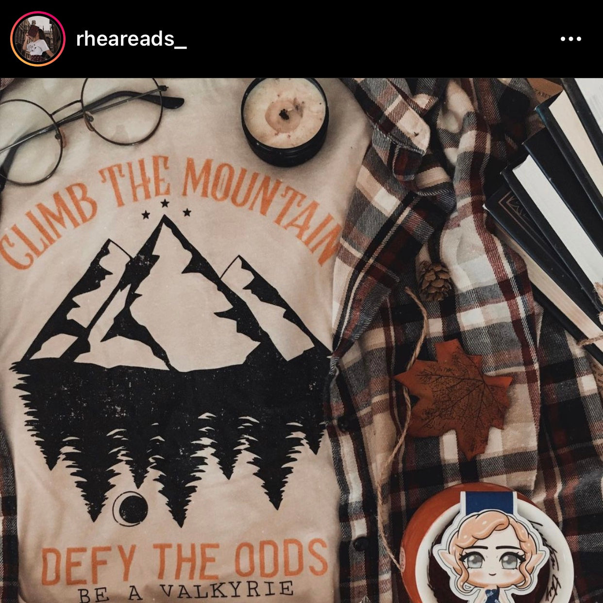 Sarah J Maas- Climb The Mountain T-Shirt - Novel Grounds