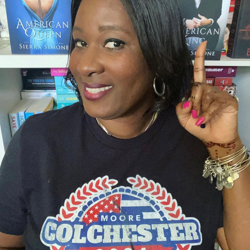 Sierra Simone - Colchester/Moore Election Unisex T-Shirt - Novel Grounds