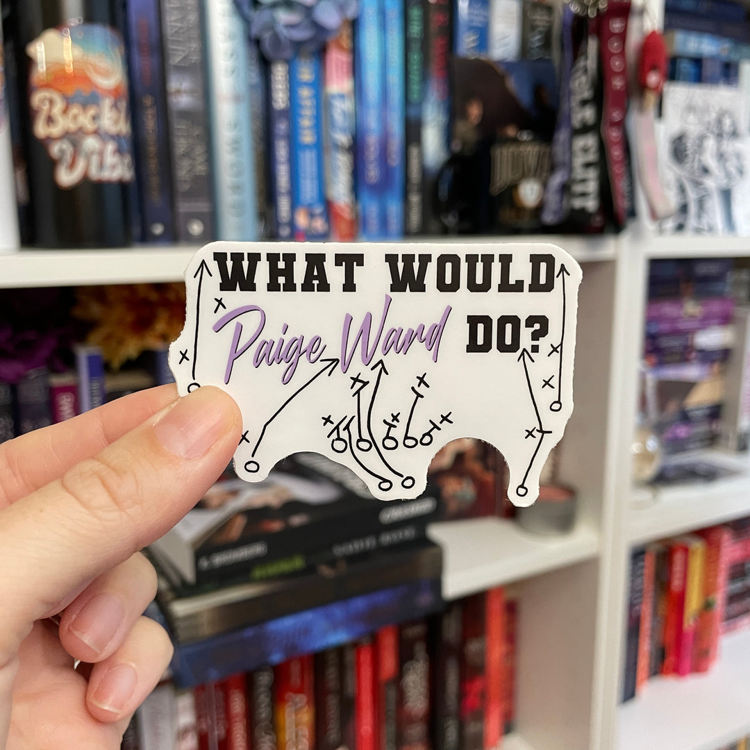 Karla Sorensen - What Would Paige Do?  Sticker - Novel Grounds