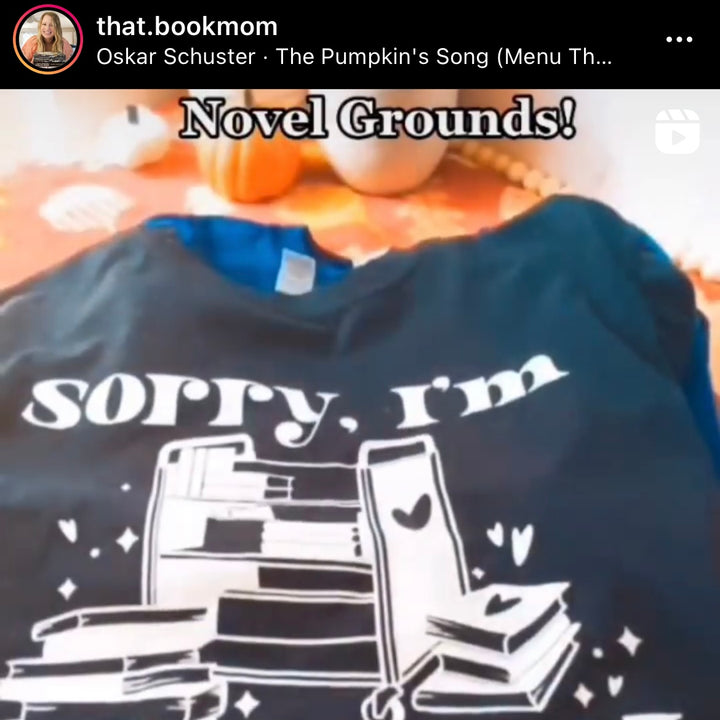 Sorry, I'm Booked Unisex T-Shirt - Novel Grounds