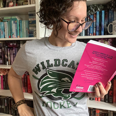 Rebecca Jenshack - Wildcat Hockey - Sleeve Unisex T-Shirt - Novel Grounds