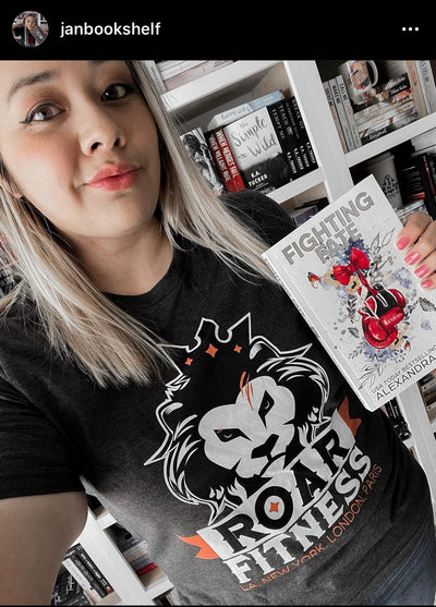 Alexandra Silva: Roar Fitness Unisex T-Shirt - Novel Grounds