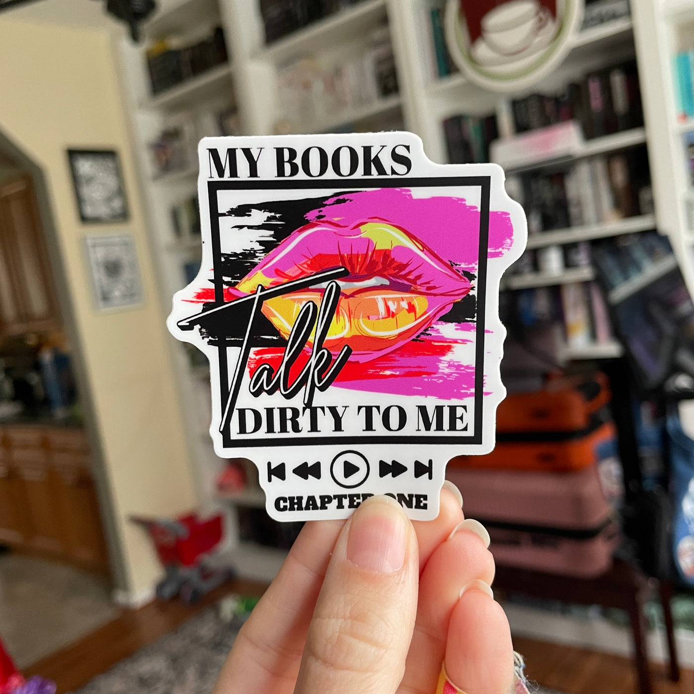 Sassy Talk Dirty To Me Sticker - Novel Grounds