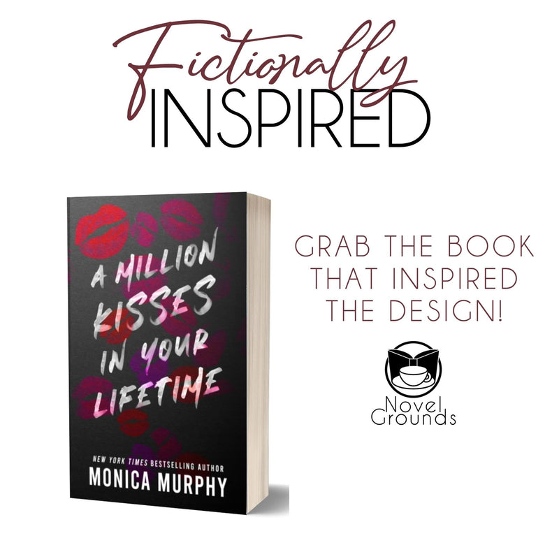 Monica Murphy - A Million Kisses Black Glossy Mug - Novel Grounds