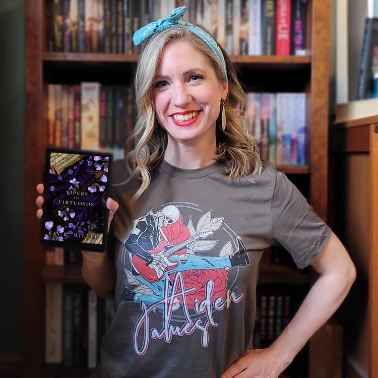 Sav R. Miller - Aiden James Unisex t-shirt - Novel Grounds