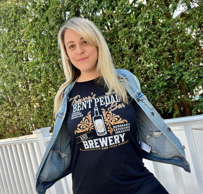 Harloe Rae: Bent Pedal Bar Unisex t-shirt - Novel Grounds