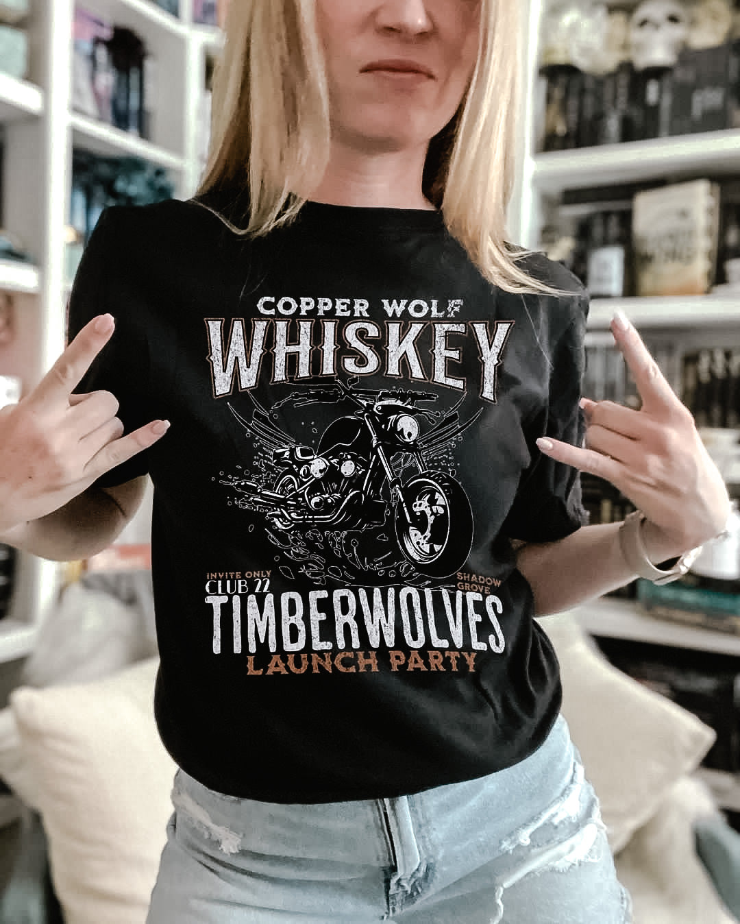 Tate James- Whiskey Launch Design Unisex t-shirt