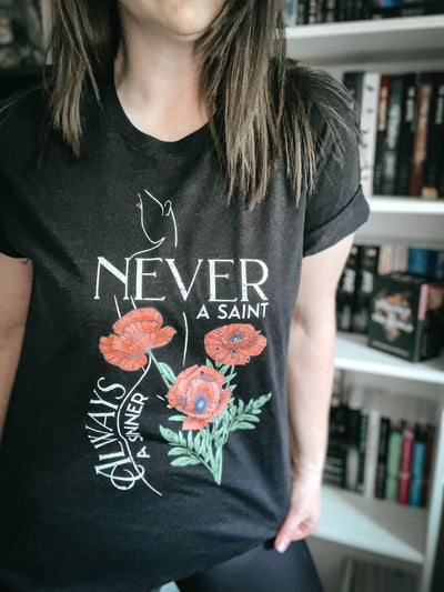 Sierra Simone: Always A Sinner Unisex t-shirt - Novel Grounds