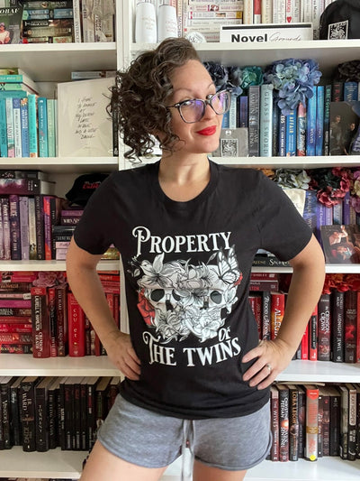 Nikki St. Crowe - Property of The Twins Unisex t-shirt - Novel Grounds