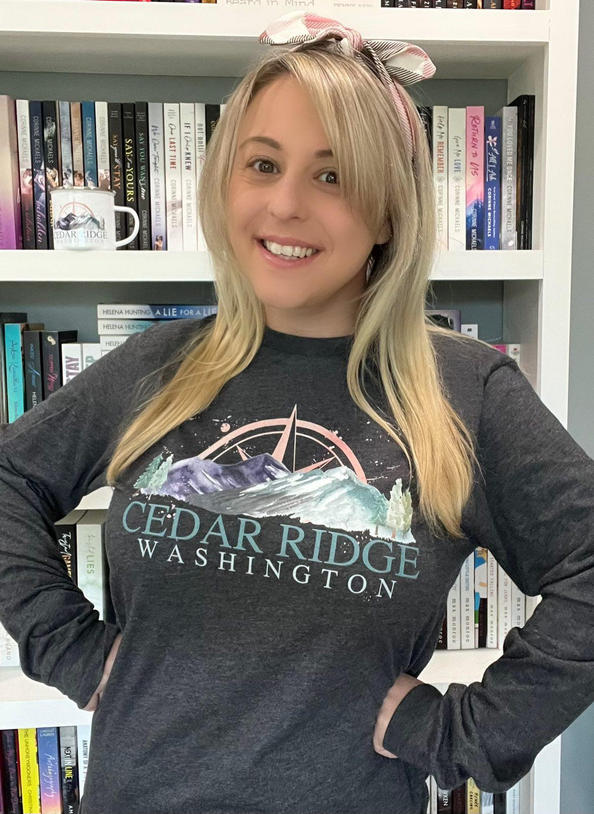 Catherine Cowles- Cedar Ridge Unisex Long Sleeve Tee - Novel Grounds