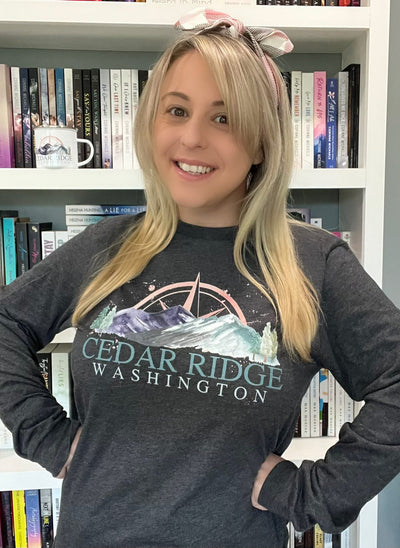 Catherine Cowles- Cedar Ridge Unisex Long Sleeve Tee - Novel Grounds