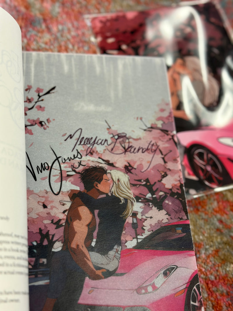 Amo Jones & Meagan Brandy - Lord of Rathe Novel Note - Digitally Signed Overlay Print