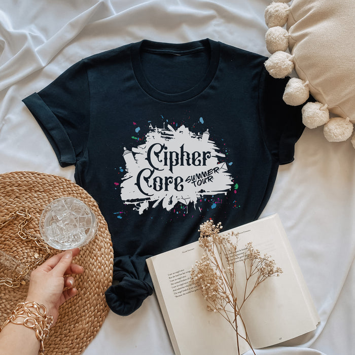 Penelope Douglas - Cipher Core Summer Tour T-Shirt - Novel Grounds